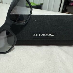Dolce & Gabbana Black Classic Frame Sunglasses